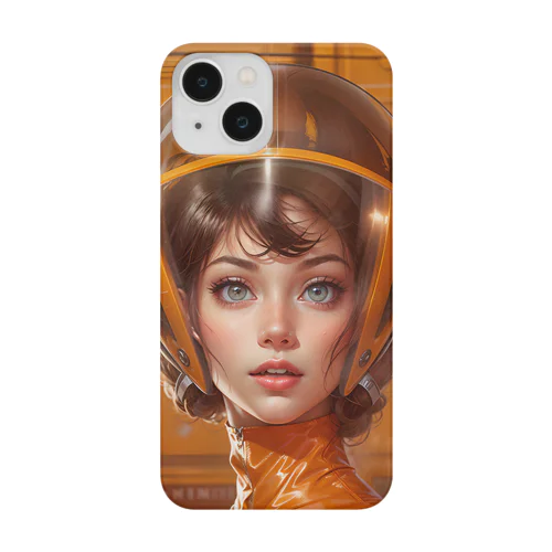 Retro Future Girl Smartphone Case
