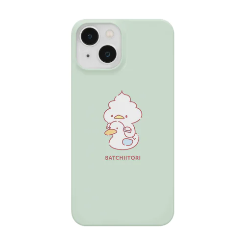 ばっちぃとり＆おまる ミントグリーン Smartphone Case