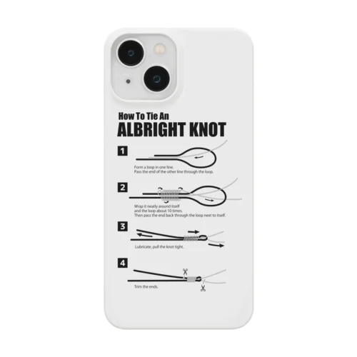 How to tie an ALBRIGHT KNOT スマホケース