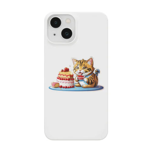 ぱくぱくネコちゃん Smartphone Case