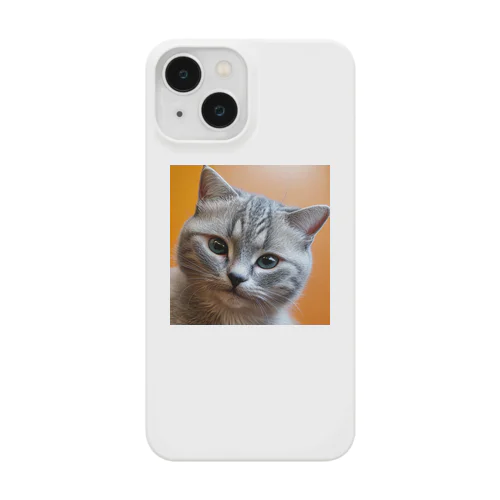 見つめる猫 Smartphone Case