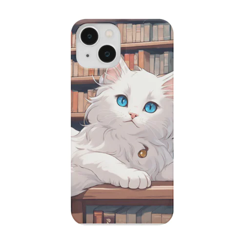 図書室の番猫03 Smartphone Case
