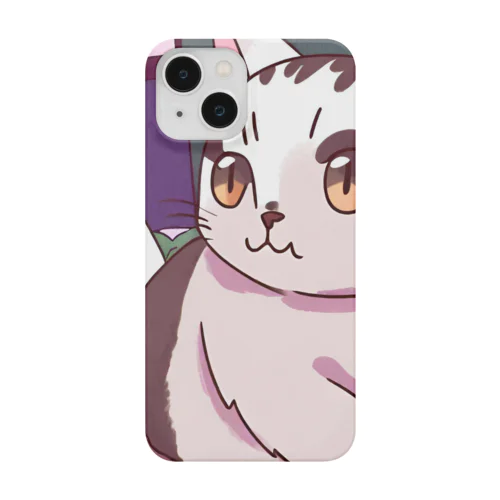 白茶ハーフの可愛い子猫グッズ Smartphone Case