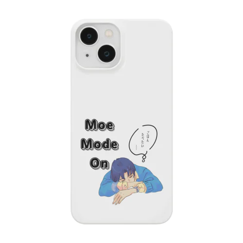 先輩　moe mode on  スマホケース