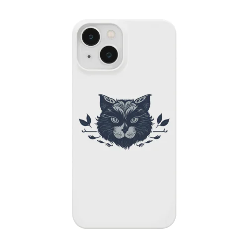 マヌルネコ［ダークブルー］ Smartphone Case