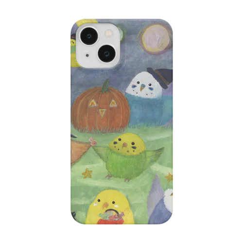 ハロウィンインコたち Smartphone Case