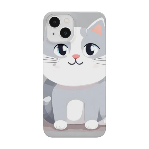 超かわいい猫イラストグッズ Smartphone Case