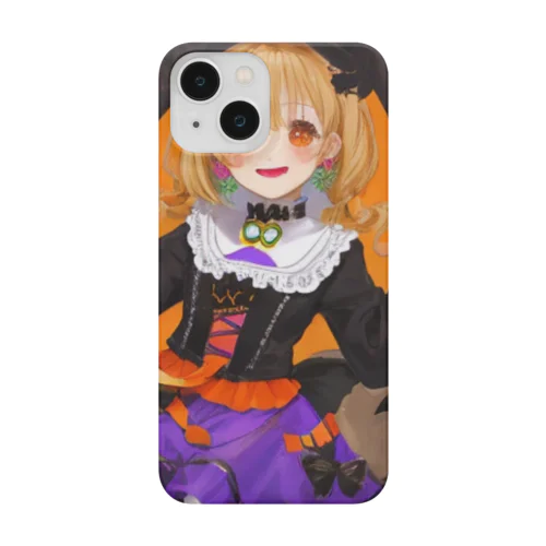 ハロウィンの魔法サークル★チワワと魔女の物語 Smartphone Case