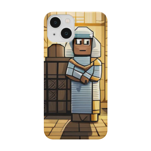 古代エジプトのミイラ職人のドット絵 Smartphone Case