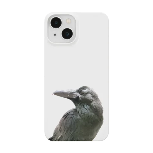 ふりむくカラスのハッピー Smartphone Case