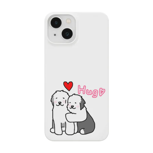 Hug Old English Sheepdog Smartphone Case