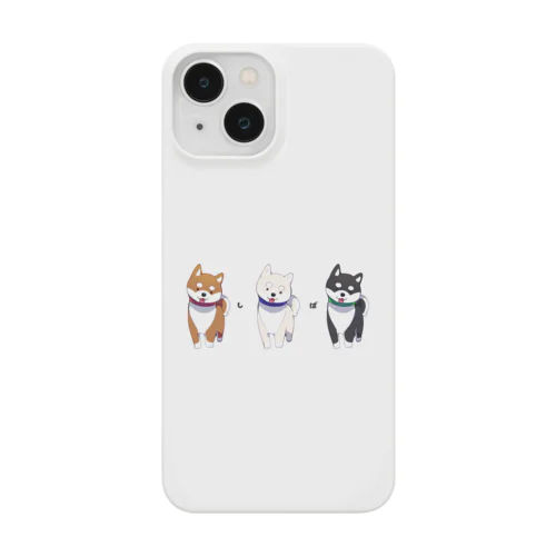 3色柴犬 Smartphone Case