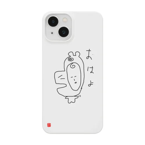 田中 犬（けん） 起きた。 Smartphone Case