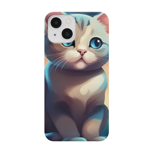 キュートキャットコーナー(Cute Cat Corner) Smartphone Case