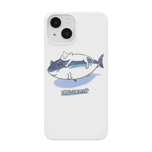 まぐろねこ（ねこ付き） Smartphone Case