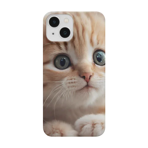 癒される猫のイラスト Smartphone Case