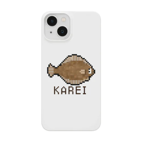 カレイのドット絵 スマホケース