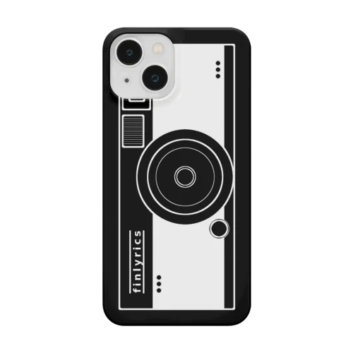 finlyrics - RETRO CAMERA_W-B スマホケース