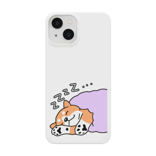 Sleeping Shiba Inu スマホケース