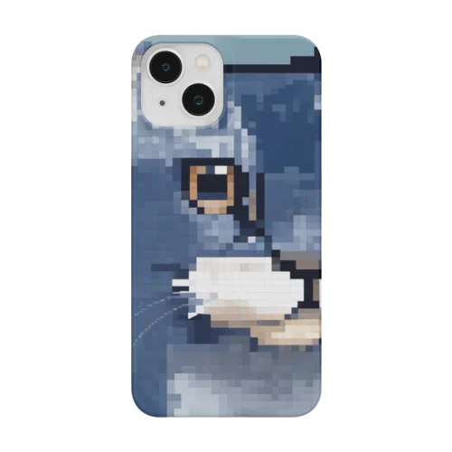 ドット絵のロシアンブルー Smartphone Case