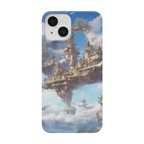 空に浮かぶ島のファンタジーグッズ Smartphone Case