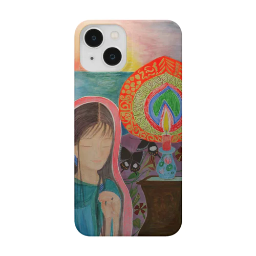 Magic hour / 穏やかな夕暮れの祈り Smartphone Case