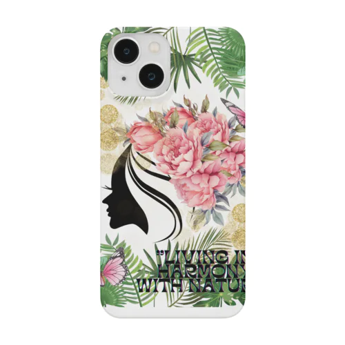 LIVING IN HARMONY WITH NATURE Smartphone Case