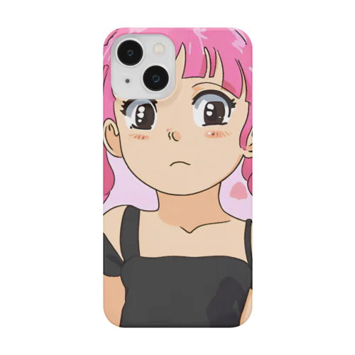 ピンク髪の少女 Smartphone Case