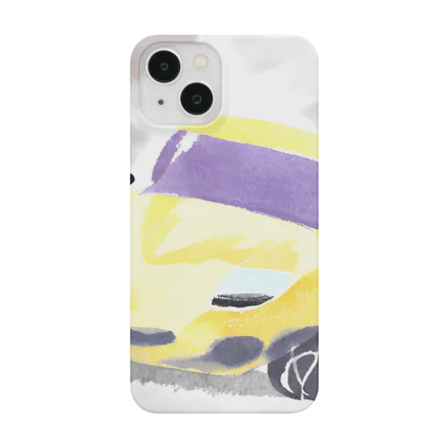 人気！水彩画風スポーツカー Smartphone Case