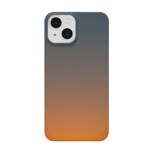 orange to blue Smartphone Case