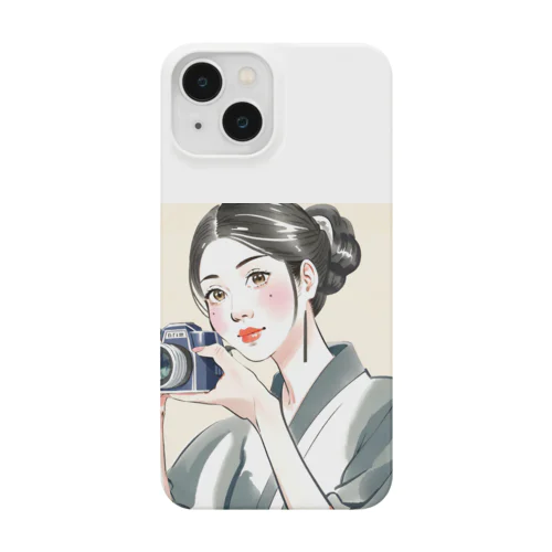 和美さん写真を撮る Smartphone Case