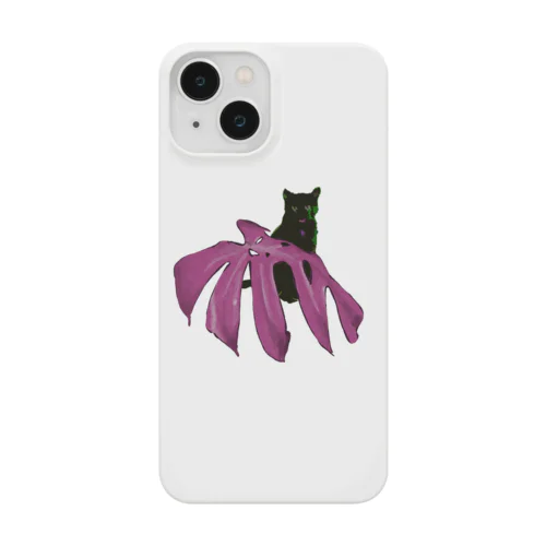 猫モンステラ Smartphone Case