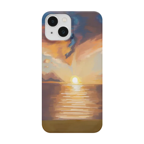 黄昏時の海 Smartphone Case