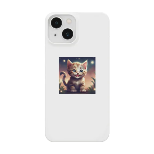 笑顔の子猫グッズ Smartphone Case