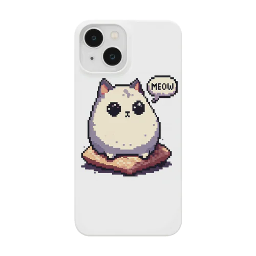 ピクセルアート風の猫 Smartphone Case