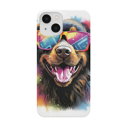 dog wearing sunglasses Smartphone Case