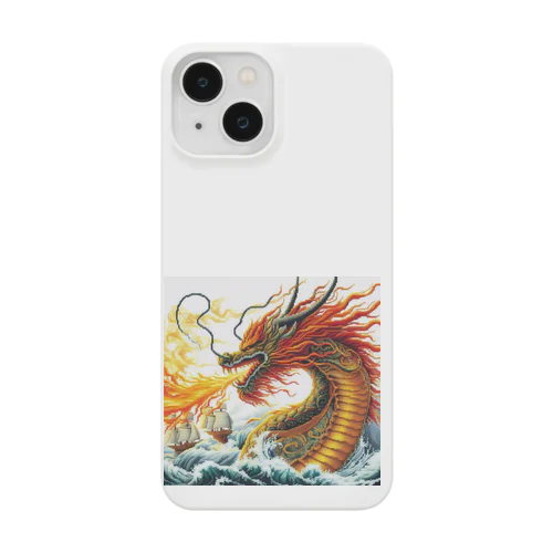 炎🔥を吐くドラゴン🐉 Smartphone Case