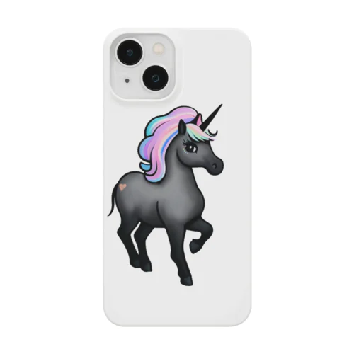 BLACK♥UNICORN iPhone Smartphone Case