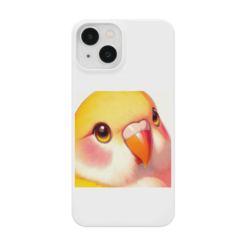 コザクラインコ　ルンちゃんが黄色だったら Smartphone Case