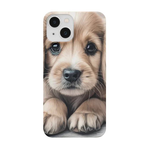 つぶらな瞳の可愛い子犬② Smartphone Case