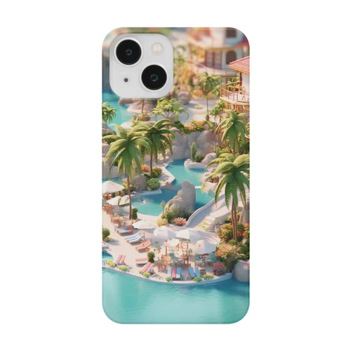 tropical resort Smartphone Case