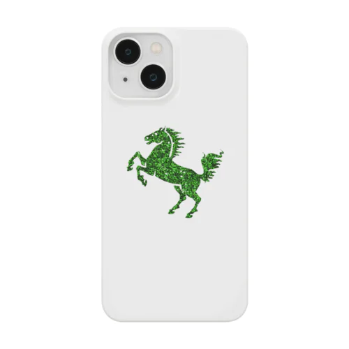 馬　sequinsgreen Smartphone Case