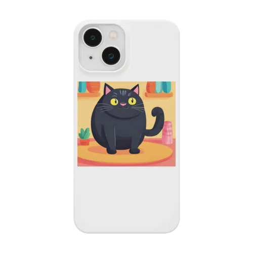 ぽて黒猫 Smartphone Case