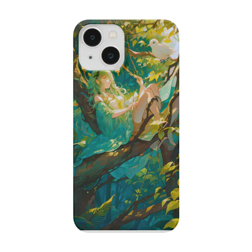 Green Green Journey　〜陽光に照らされた新緑の旅〜　No.4　「木漏れ日」 Smartphone Case