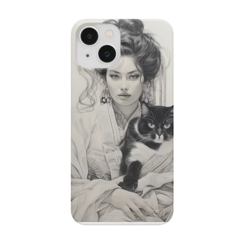 コレクション「猫と共に流れる時」 Smartphone Case