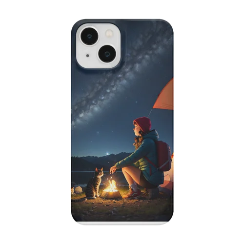 夜のキャンプ2 Smartphone Case