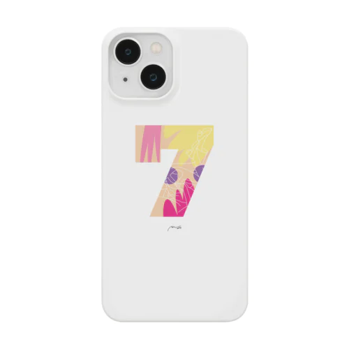 Seven from 0 to 9 by IORI KIKUCHI Smartphone Case