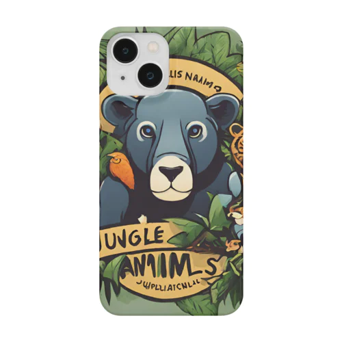 動物たちのロゴマークグッズ Smartphone Case