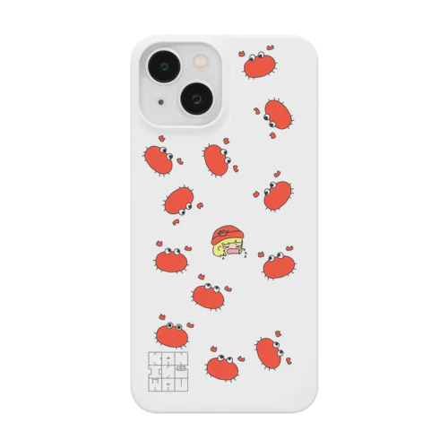 泣き蟹乃とカニ　スマホケース Smartphone Case