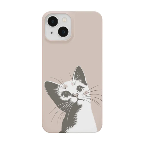 🐱『鹿児島SUZURIの可愛い猫 iPhoneケース』📱 Smartphone Case